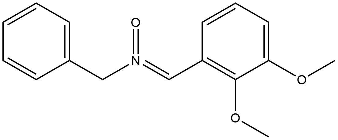 Benzenemethanamine, N-[(2,3-dimethoxyphenyl)methylene]-, N-oxide, [N(Z)]-