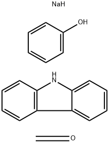 Phenols, reaction products with carbazole and formaldehyde, sulfonated, sodium salts,92061-52-4,结构式