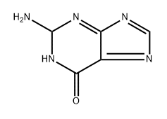 6H-Purin-6-one,  2-amino-1,2-dihydro-,  radical  ion(1-)|