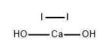 Calcium hydroxide (Ca(OH)2), reaction products with iodine Structure