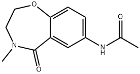 N-(4-methyl-5-oxo-2,3,4,5-tetrahydrobenzo[f][1,4]oxazepin-7-yl)acetamide,922054-42-0,结构式