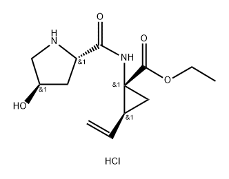 924305-02-2 (1R,2S)-ethyl 1-((2S,4R)-4-hydroxypyrrolidine-2-carboxamido)-2-vinylcyclopropanecarboxylate hydrochloride