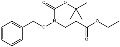 ethyl N-benzyloxy-N-tert-butoxycarbonyl-3-aminopropionate|