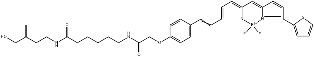 Allyl-Bodipy-650 Structure