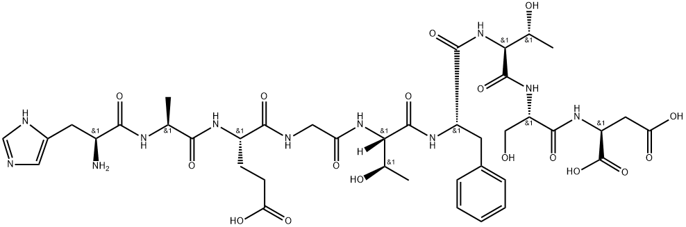 HAEGTFTSD Structure