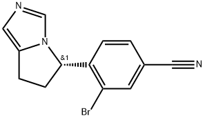 (S)-3-bromo-4-(6,7-dihydro-5H-pyrrolo[1,2-c]imidazol-5-yl)benzonitrile|