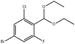 929621-32-9 4-溴-2-氯-6-氟苯甲醛二乙缩醛