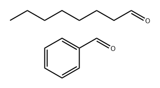 Benzaldehyde, reaction products with octanal, distn. residues 结构式