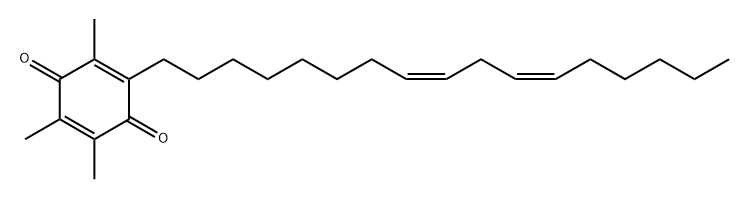 2-heptadeca-8,11-dienyl-3,5,6-trimethyl-[1,4]benzoquinone,930782-00-6,结构式