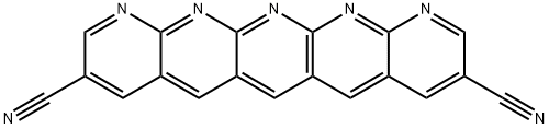 Dipyrido[2,3-b:3,2-i]anthyridine-3,9-dicarbonitrile,  radical  ion(1-) 化学構造式