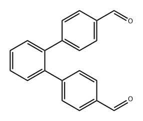 (1,1':2',1''-terphenyl)-4,4''-dicarbaldehyde Struktur