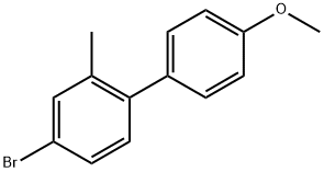 4-Bromo-4'-methoxy-2-methyl-1,1'-biphenyl Structure