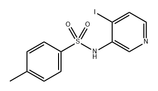 N-(4-Iodo-3-pyridinyl)-4-methylbenzenesulfonamide 化学構造式