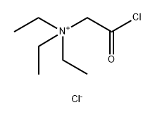 Ethanaminium, N-(2-chloro-2-oxoethyl)-N,N-diethyl-, chloride (1:1) 结构式