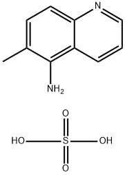 6-Methylquinolin-5-amine sulfate,93687-26-4,结构式