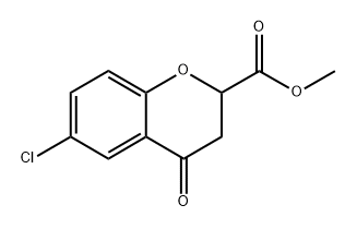 methyl 6-chloro-4-oxochromane-2-carboxylate,937636-71-0,结构式