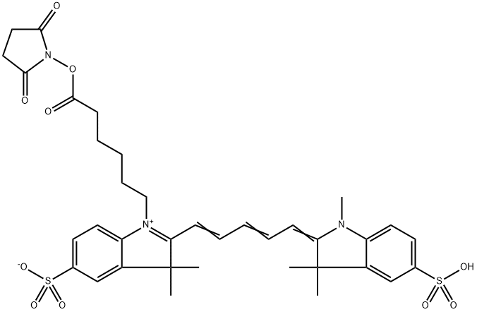 Sulfo-Cy5 NHS Methyl type | Lumiprobe type Struktur