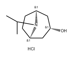 Norpseudotropine, 8-isopropyl-, hydrochloride (7CI) Structure