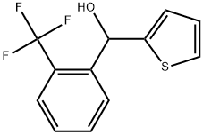 thiophen-2-yl(2-(trifluoromethyl)phenyl)methanol Structure