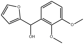 (2,3-dimethoxyphenyl)(furan-2-yl)methanol Struktur