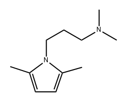 3-(2,5-dimethyl-1H-pyrrol-1-yl)-N,N-dimethylpropan-1-amine Structure