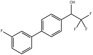 2,2,2-三氟-1-(3\'-氟联苯基)乙醇,945978-63-2,结构式