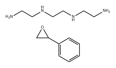 1,2-Ethanediamine, N,N'-bis(2-aminoethyl)-, reaction products with phenyloxirane Struktur