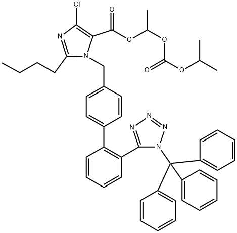 Allisartan Isoproxil Impurity 9 化学構造式