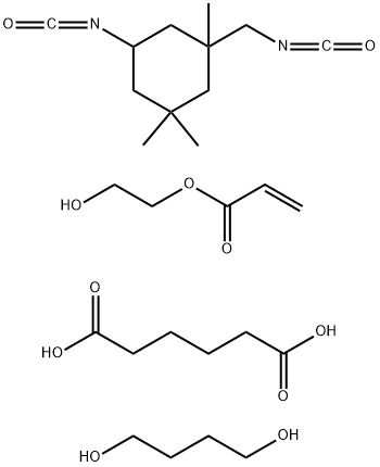 94780-16-2 Hexanedioic acid, polymer with 1,4-butanediol, 2-hydroxyethyl 2-propenoate and 5-isocyanato-1-(isocyanatomethyl)-1,3,3-trimethylcyclohexane
