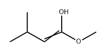 1-Buten-1-ol,  1-methoxy-3-methyl-,  radical  ion(1+)  (9CI) 结构式
