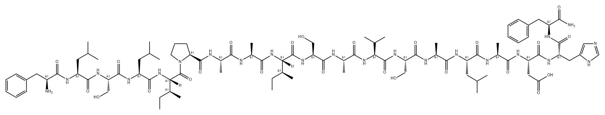 Phylloseptin-H12,950743-01-8,结构式