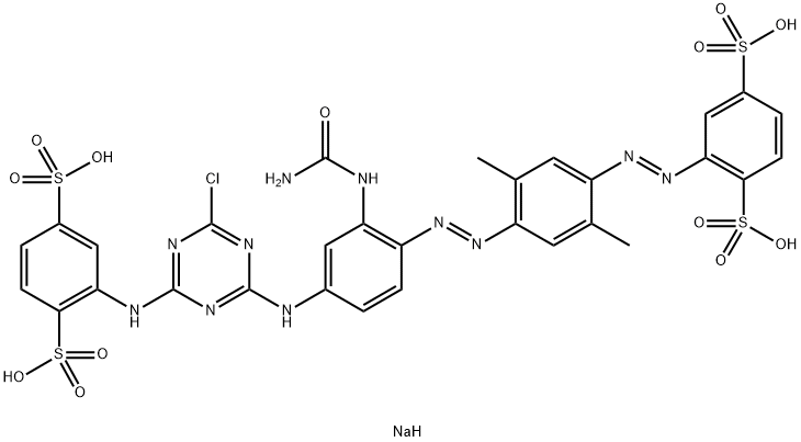 C.I. Reactive brown 44 Structure