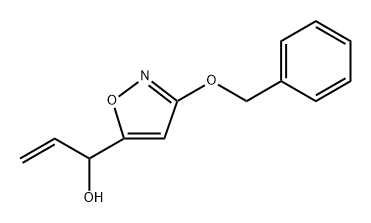 5-Isoxazolemethanol, α-ethenyl-3-(phenylmethoxy)- Structure