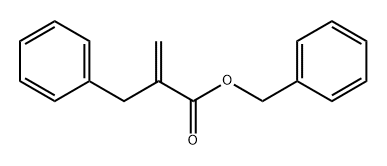 Benzenepropanoic acid, α-methylene-, phenylmethyl ester,95176-68-4,结构式