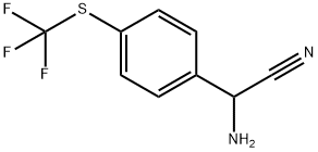 953726-60-8 Benzeneacetonitrile, α-amino-4-[(trifluoromethyl)thio]-