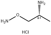 2-Propanamine, 1-(aminooxy)-, hydrochloride (1:2), (2R)-,953773-60-9,结构式