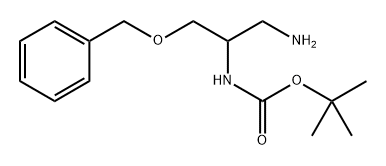 2-N-Boc-3-(benzyloxy)propane-1,2-diamine Structure