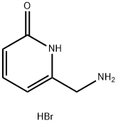 6-(Aminomethyl)pyridin-2(1H)-one hydrobromide Struktur