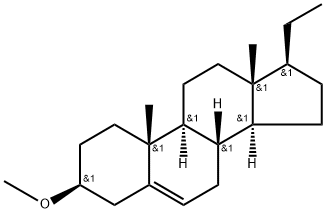 Pregn-5-ene, 3β-methoxy- (7CI) Structure