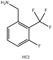 Benzenemethanamine, 3-fluoro-2-(trifluoromethyl)-, hydrochloride (1:1),959139-56-1,结构式
