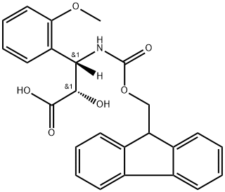 959576-01-3 (2S,3S)-3-((((9H-芴-9-基)甲氧基)羰基)氨基)-2-羟基-3-(2-甲氧基苯基)丙酸