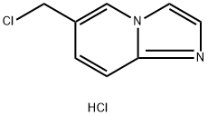 6-(chloromethyl)imidazo[1,2-a]pyridine hydrochloride Structure