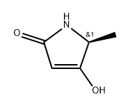 (S)-4-Hydroxy-5-methyl-1H-pyrrol-2(5H)-one Structure
