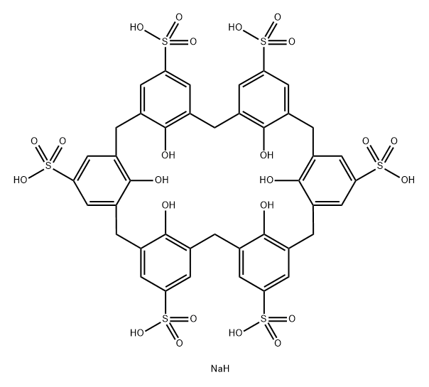 杯芳烃S6, 96107-96-9, 结构式