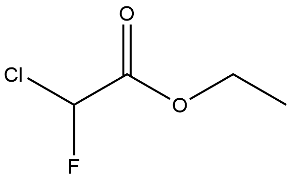 Acetic acid, chlorofluoro-, ethyl ester, stereoisomer (9CI)