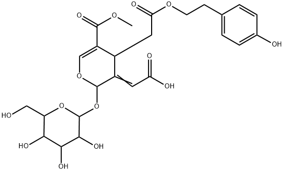 女贞苷酸, 96382-89-7, 结构式