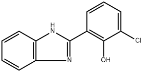 2-(1H-benzo[d]imidazol-2-yl)-6-chlorophenol,96459-82-4,结构式