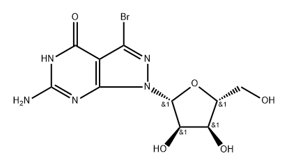 Pyrazolopyrimidine nucleoside Structure
