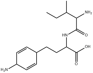 L-Ile-4-(4-Amino-2,5-cyclohexadien-1-yl)-L-Abu-OH|