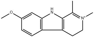 2-methylharmalinium Structure